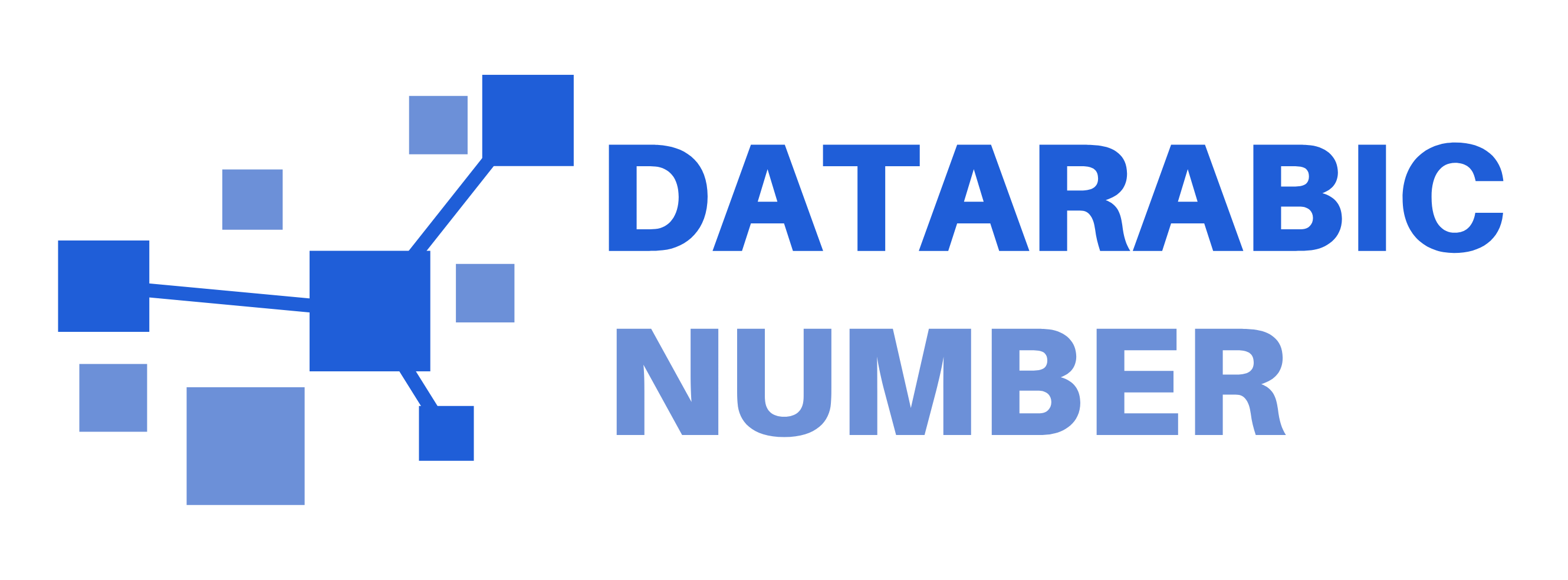 data arabic number logo